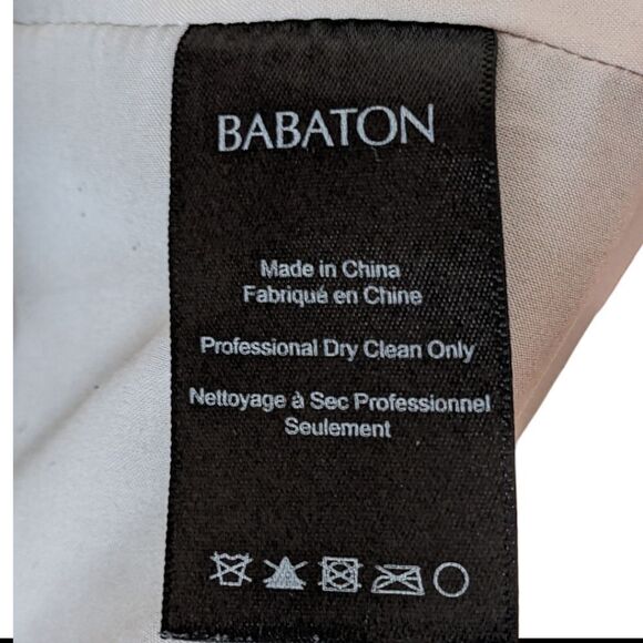 Aritzia Babaton Keith Jacket Blazer Japanese Fabric Open Front in Black Size 2 - Picture 12 of 13